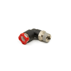 Kurt 1/8 inch NPT Right Angle Air Fitting – Red(KHP-309-2)