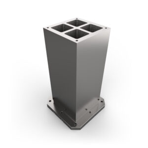 Kurt Cast Iron, 4 face, 500 mm Base(TB4C51414)