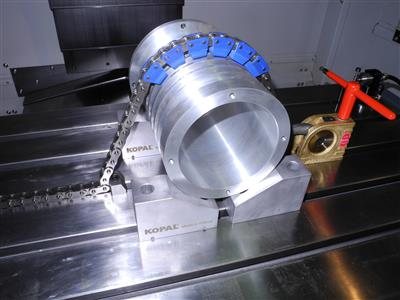 bride chaine monobloc support piece