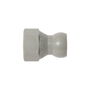 49434-G – GRAY – 1/4″ SAE Flare Nut Adapter – Pack of 20