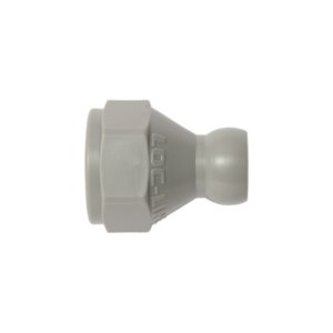 49432-G – GRAY – 3/8″ Flare Nut Adapt. for 1/4″ Sys.Pack of 20