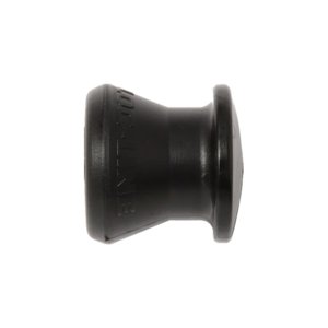 49447-BLK – BLACK – 1/4″ End Cap – Pack of 20