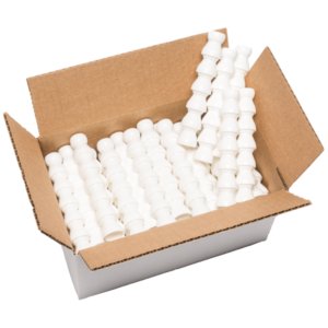 59860-W – White – 1/2″ Hose Segments (59pc) Bulk 25ft