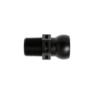 59876-BLK – BLACK – 3/8″ BSPT Connector – Pack of 50