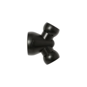 69552-BLK – BLACK – 3/4″ to 1/2″ Y Reducer – Pack of 20