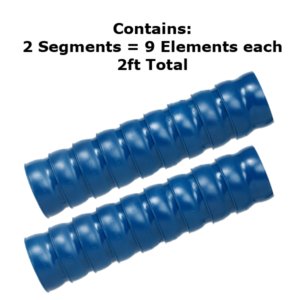 81202 – 2-1/2″ Vacuum Hose 2pc (1 ft Segment)