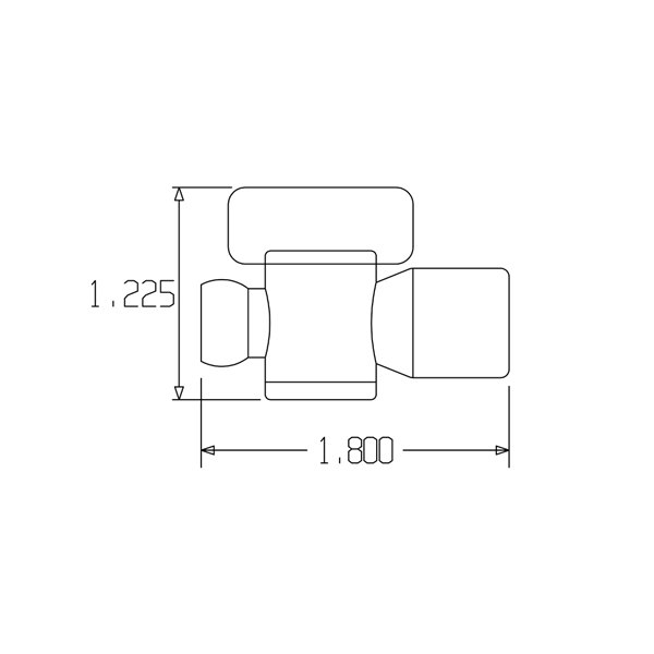 21193 – 1/4″ Female NPT Valve – Pack of 2