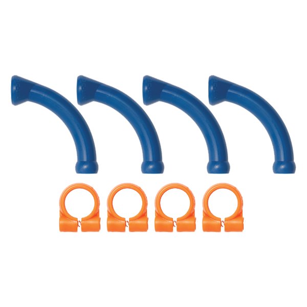 40474 – 1/4″ Extended Elbows with Clamps