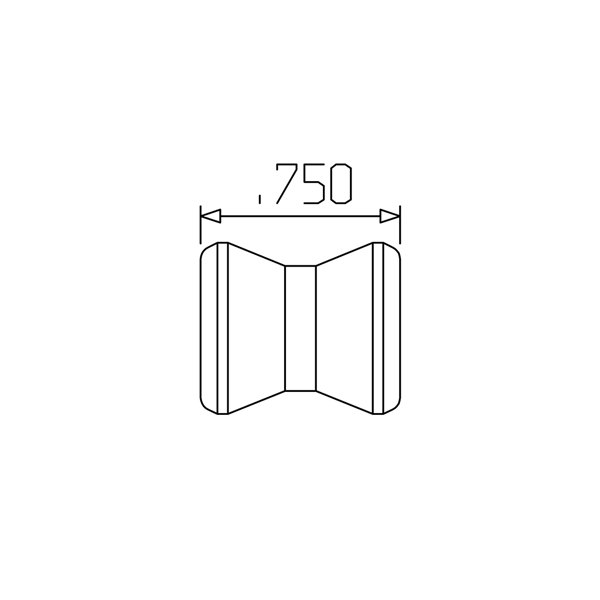 41409 – 1/4″ Double Socket – Pack of 4