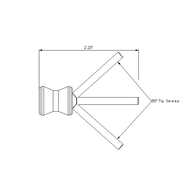 41424 – ProStream Nozzle Pack of 2 (.062DiaX1.250Long)