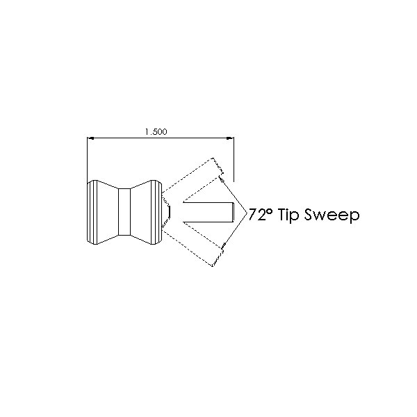 41423 – ProStream Nozzle Pack of 2 (.160DiaX.500Long)