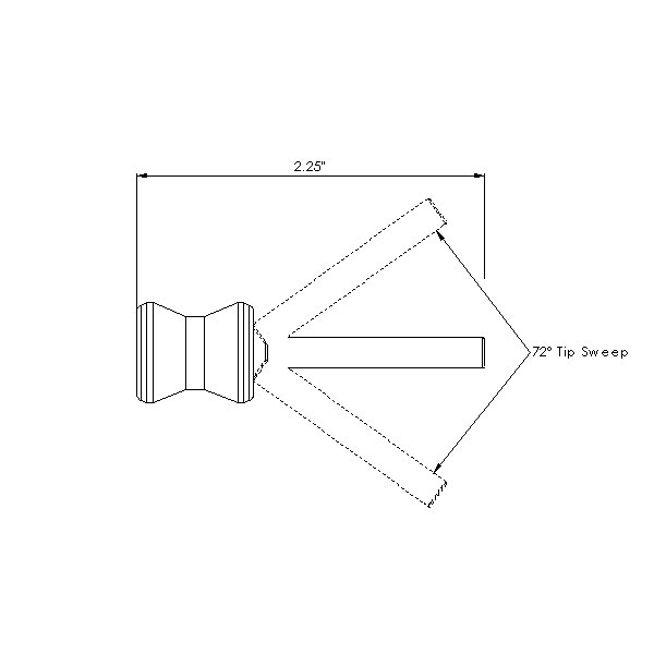 41427 – ProStream Nozzle Pack of 2 (.160DiaX1.250Long)