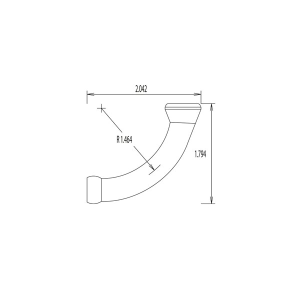 41491 – 1/4″ Extended Elbows – Pack of 4
