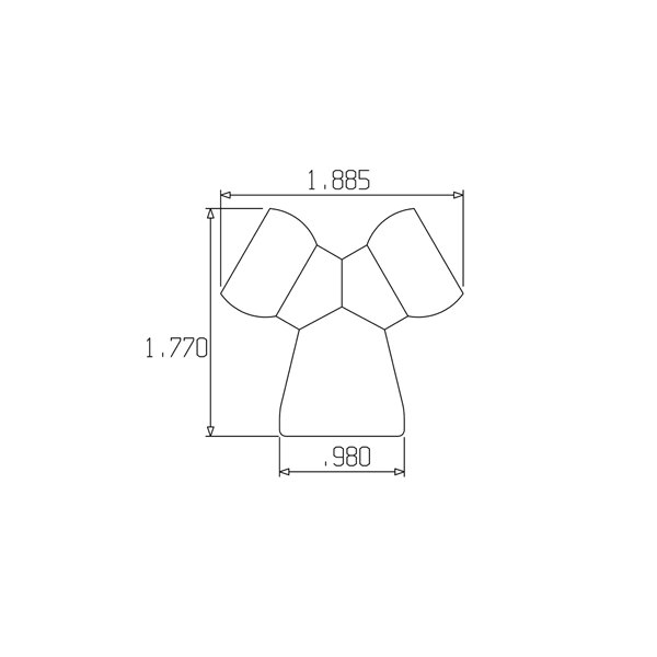 59868 – 1/2″ Y – Pack of 20