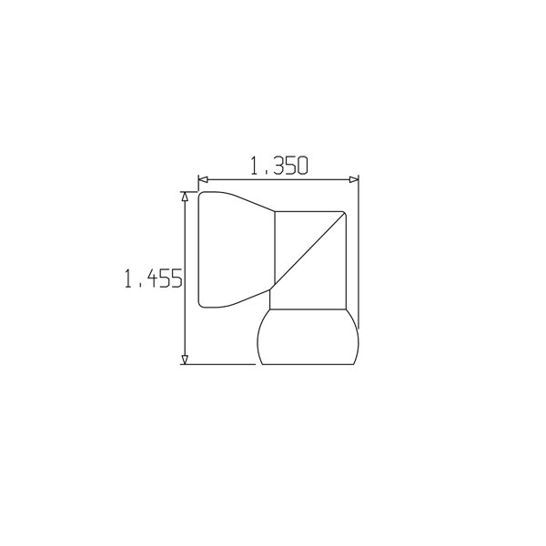 51824 – 1/2″ Elbow – Pack of 2