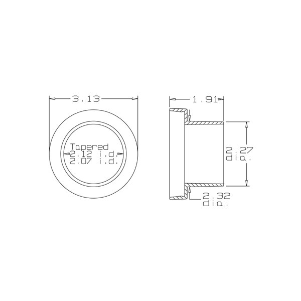 81210 – ShopVac Canister Adapter – Pack of 1