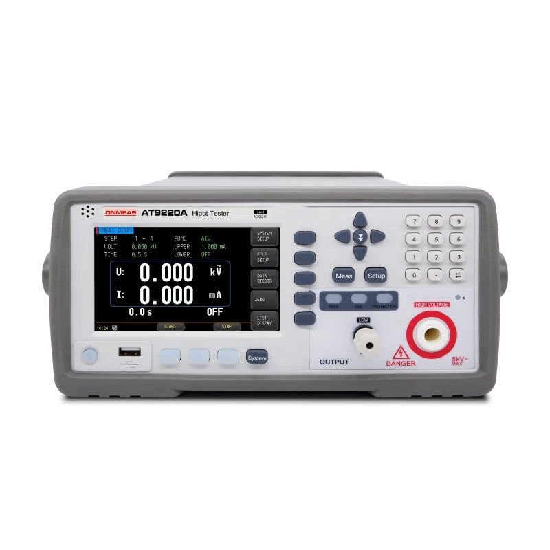 AT9220A Series AC/DC Hipot Tester