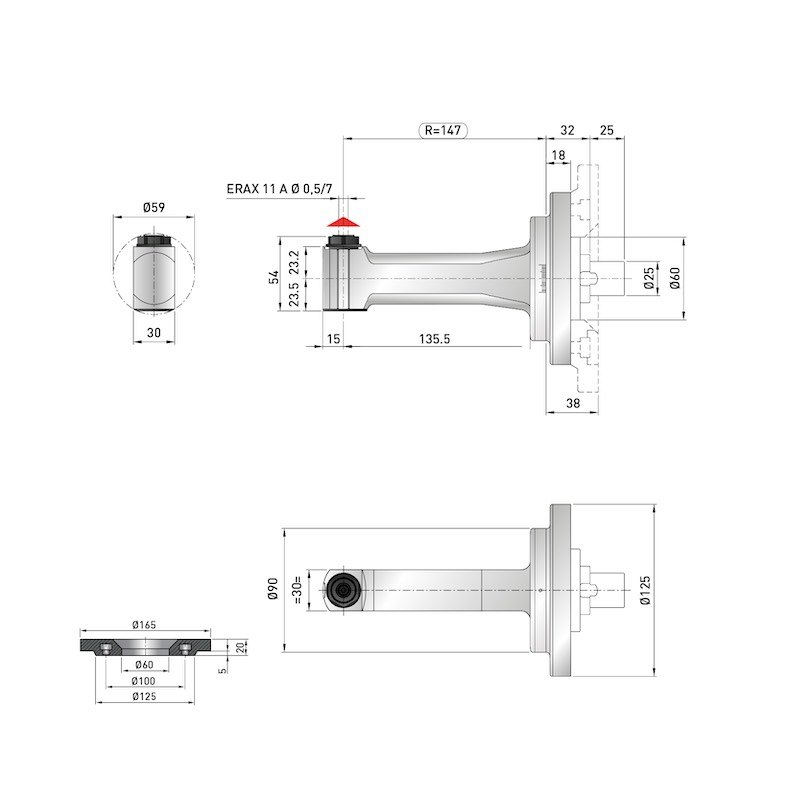 Modular Line & P-Modular Line Angle Heads