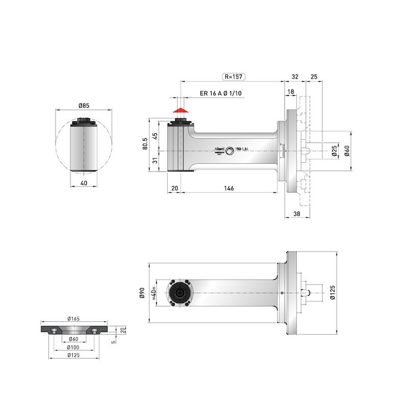 Modular Line & P-Modular Line Angle Heads