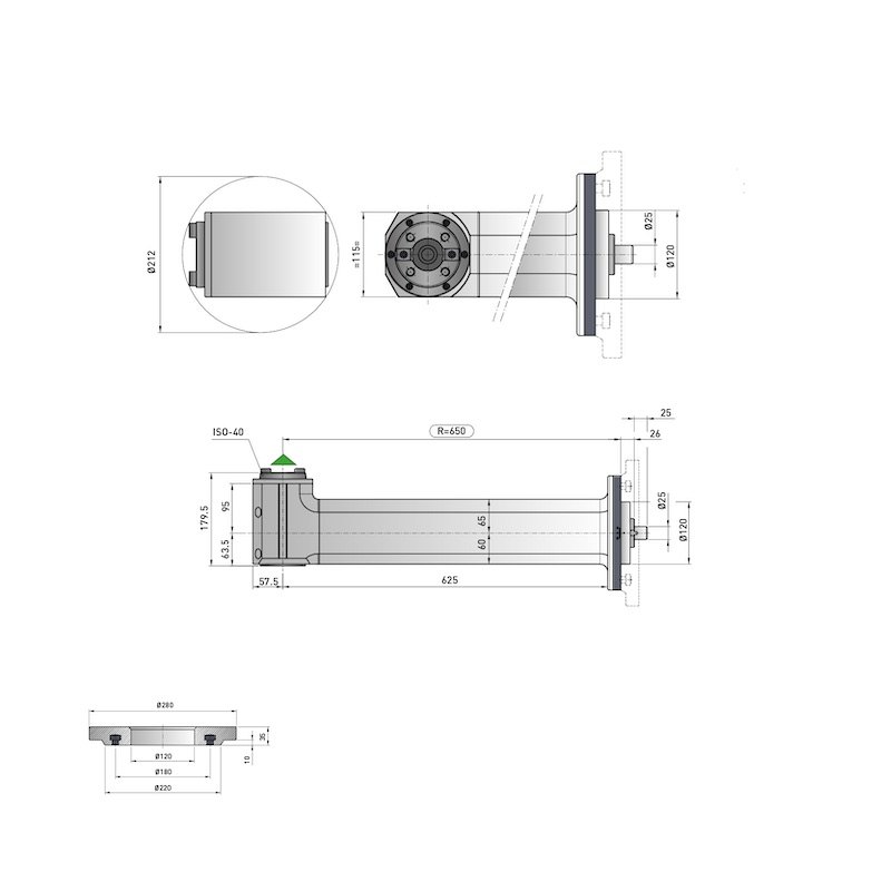 Modular Line & P-Modular Line Angle Heads