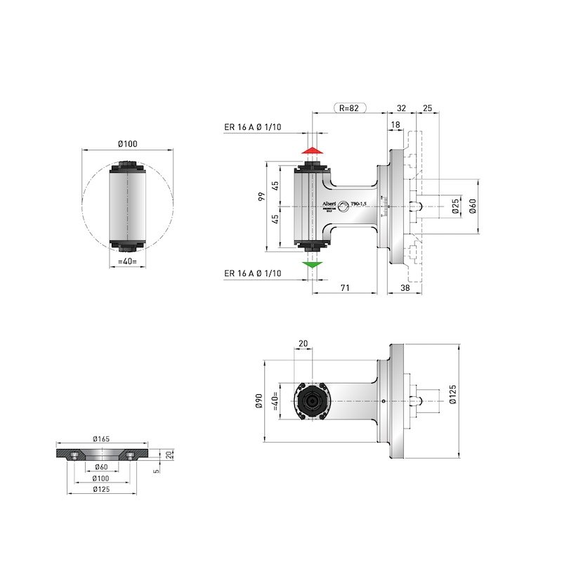 Modular Line & P-Modular Line Angle Heads
