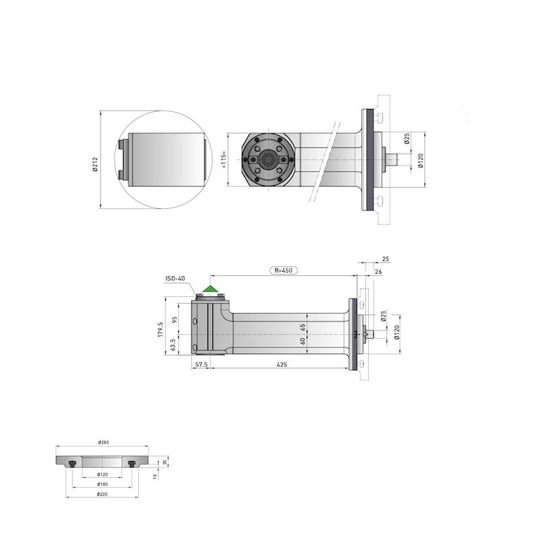 Modular Line & P-Modular Line Angle Heads