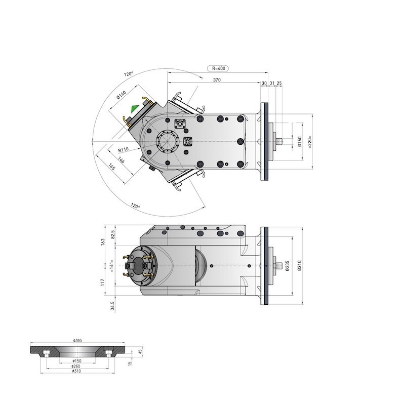 Modular Line & P-Modular Line Angle Heads