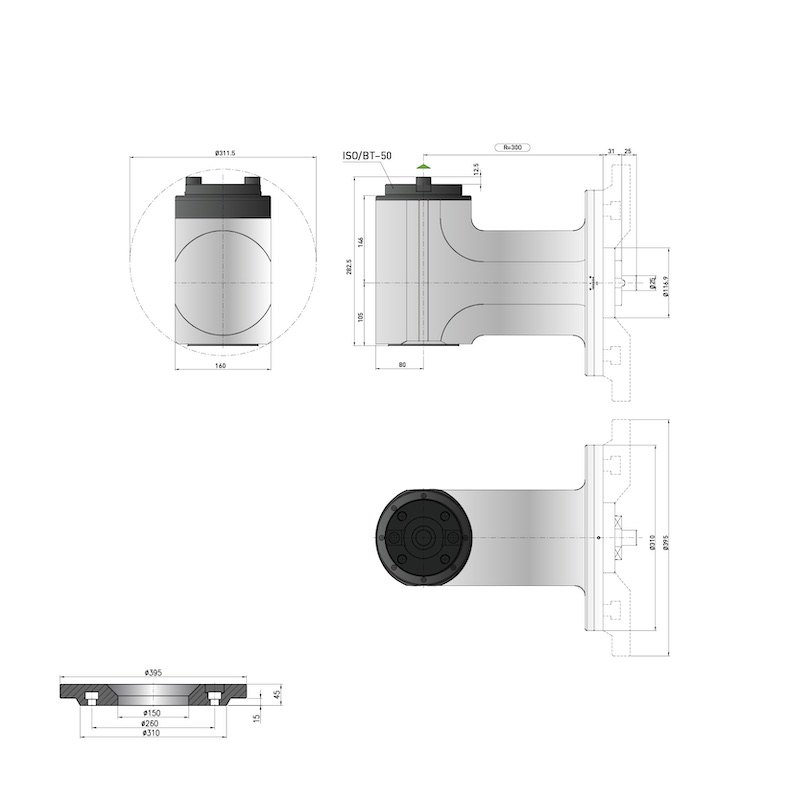 Modular Line & P-Modular Line Angle Heads
